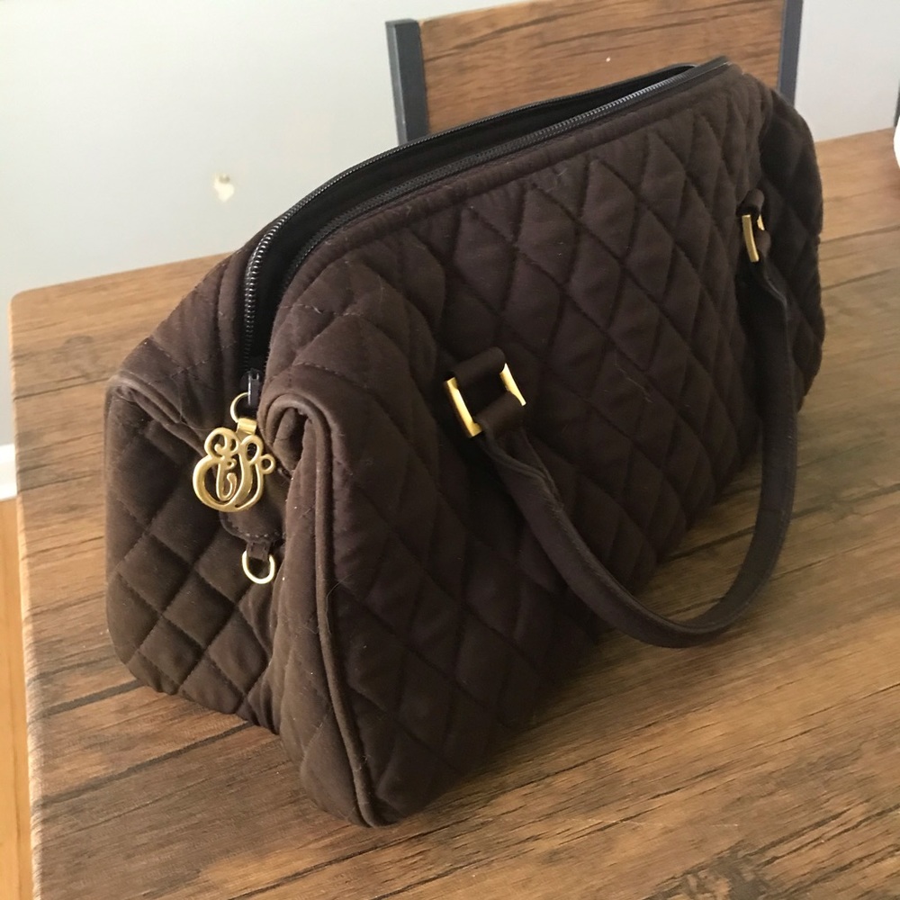 Simple Brown Vera Bradley Handbag